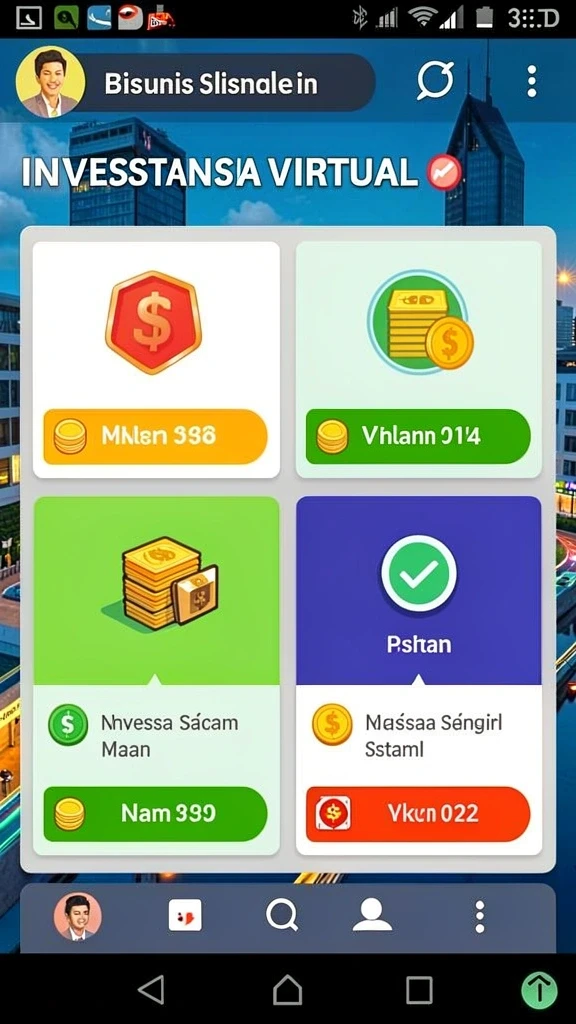 Interaksi sosial yang menyenangkan dengan teman.