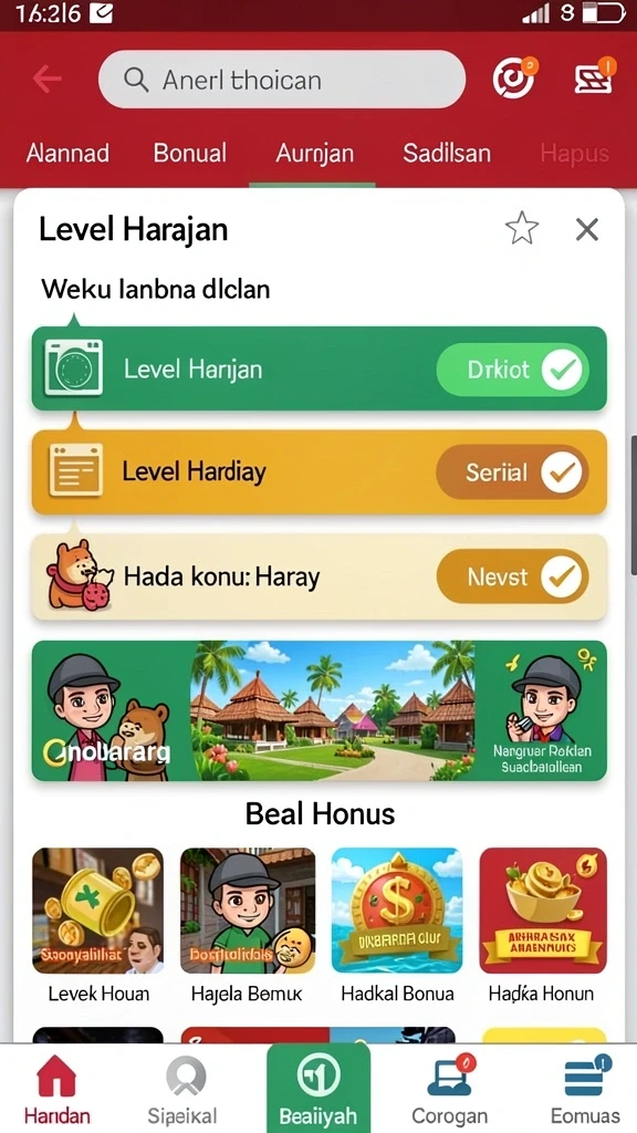 Berbagai jenis permainan taruhan yang menarik.
