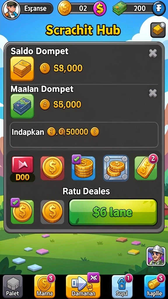 Tampilan grafis yang memukau dari 666J.