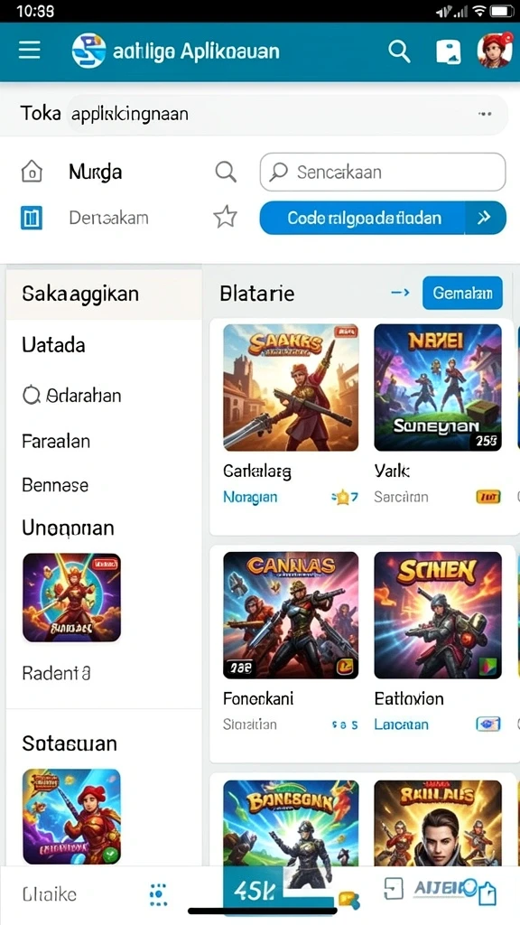 Tantangan harian untuk menambah keseruan.