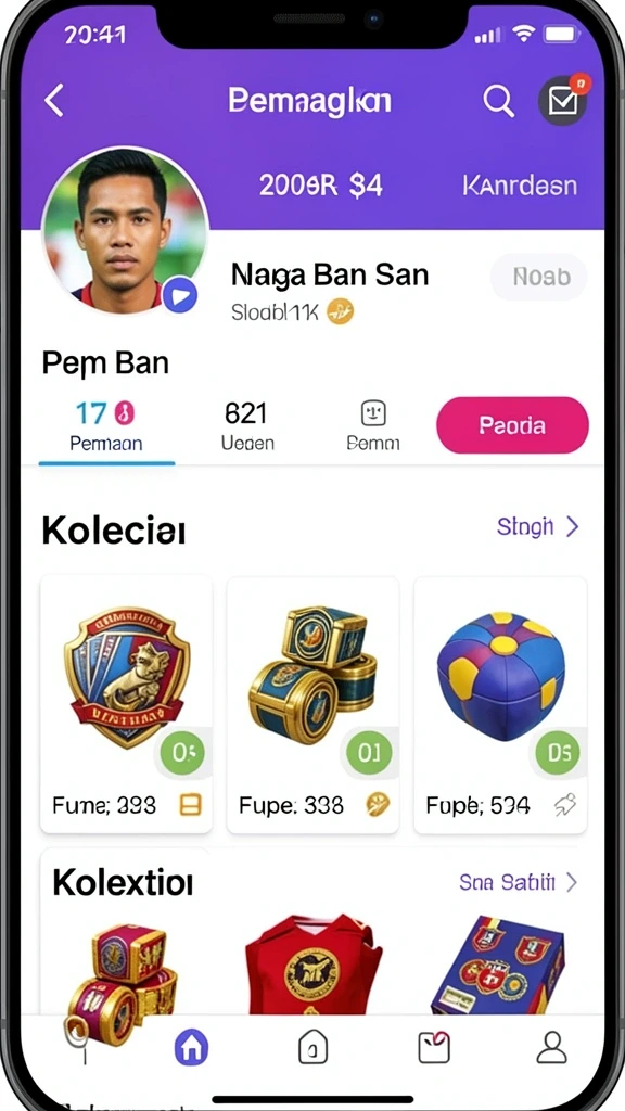 Tampilan antarmuka yang menarik dan ramah pengguna.