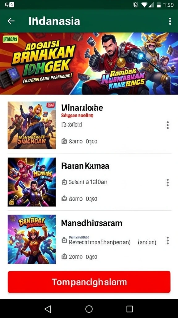 Tampilan grafis yang memikat dan penuh warna.