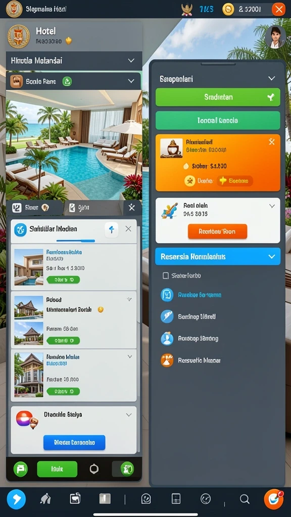 Antarmuka permainan yang intuitif dan user-friendly.