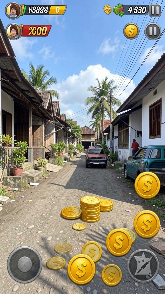 Gambaran gameplay dengan karakter baru.