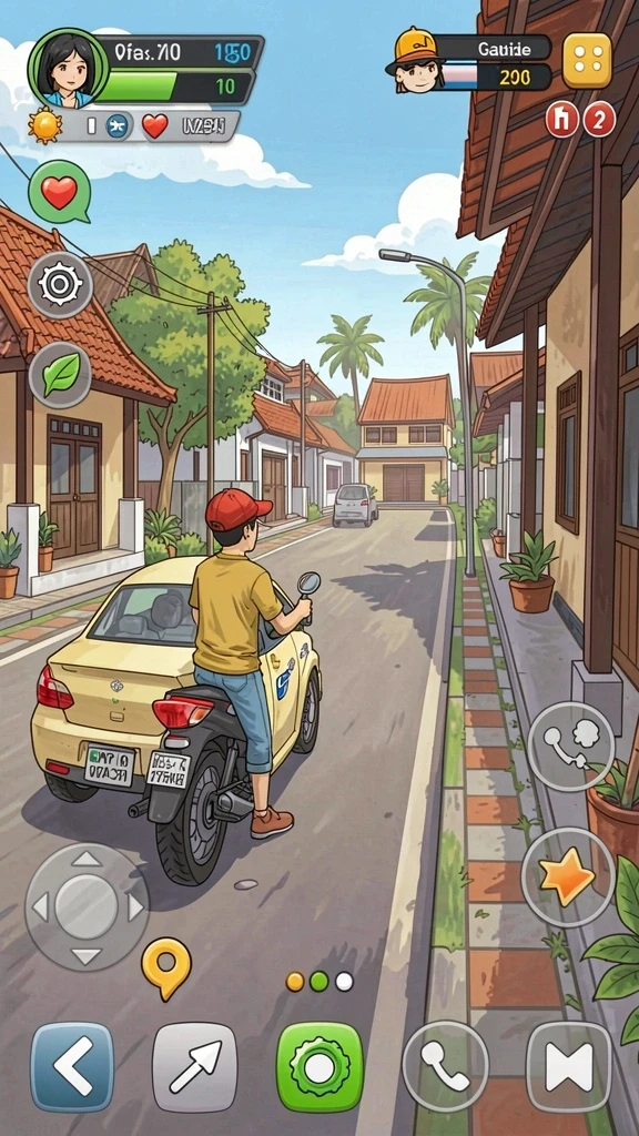 Mode permainan seru dan bervariasi.