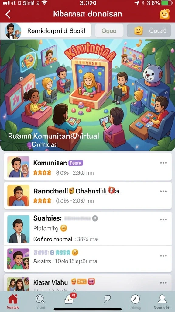 Fitur leaderboard untuk kompetisi seru.