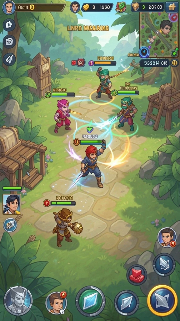 Fitur multiplayer yang memungkinkan bermain dengan teman.