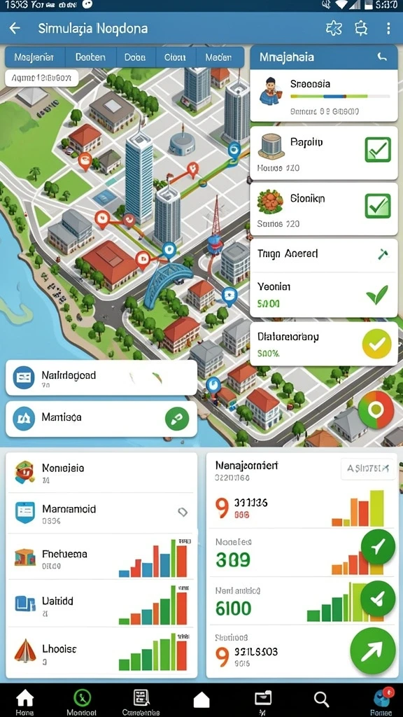 Tangkapan layar ketiga menunjukkan menu kustomisasi karakter yang menarik.