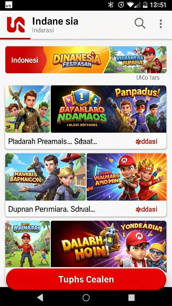 Tampilan antarmuka yang menarik dan intuitif.