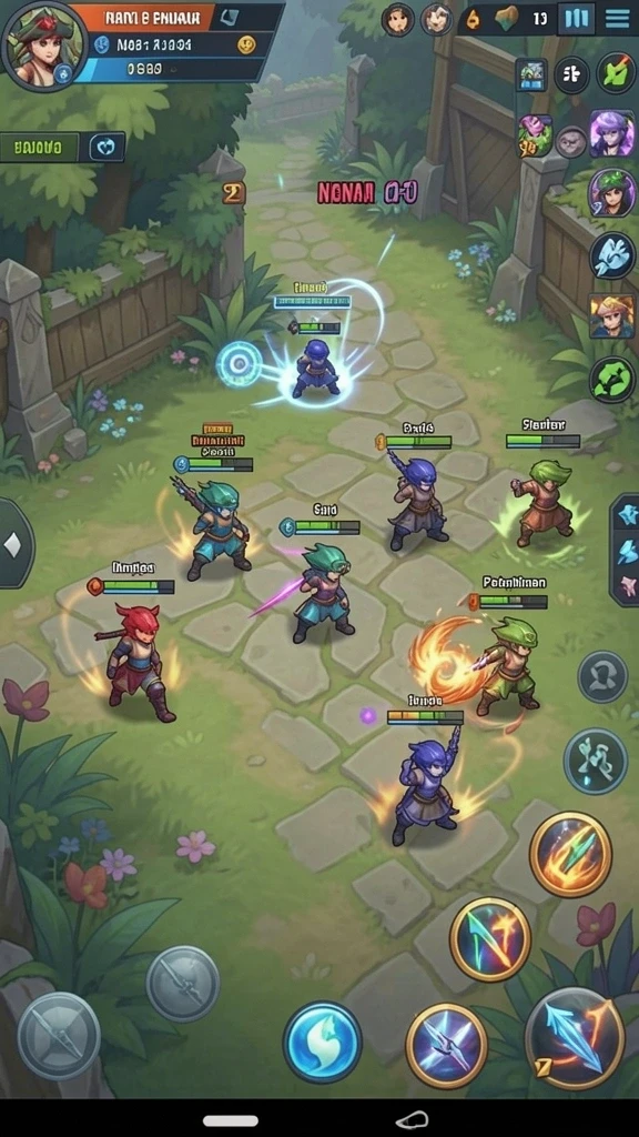 Mode multiplayer untuk bertanding dengan teman.