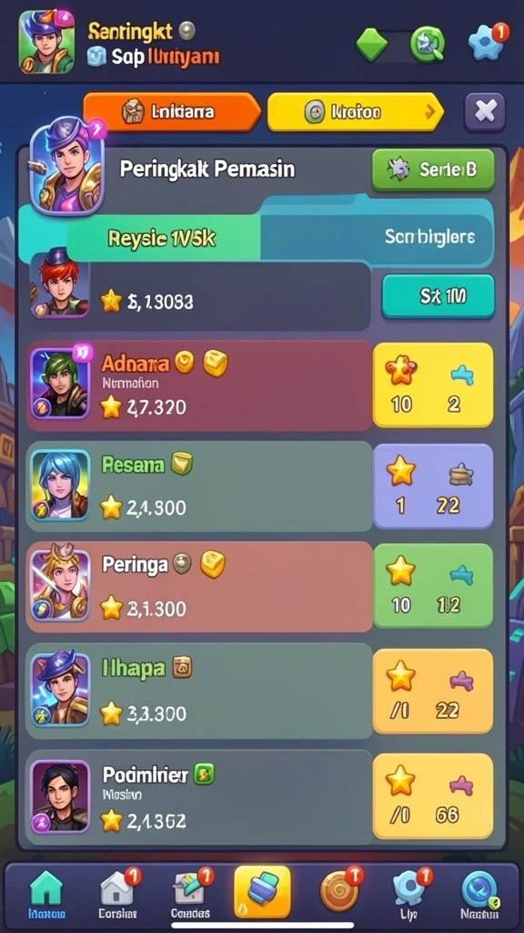 Gameplay yang menakjubkan dengan berbagai tantangan.