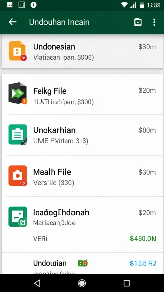 Menampilkan aksi seru dalam permainan.