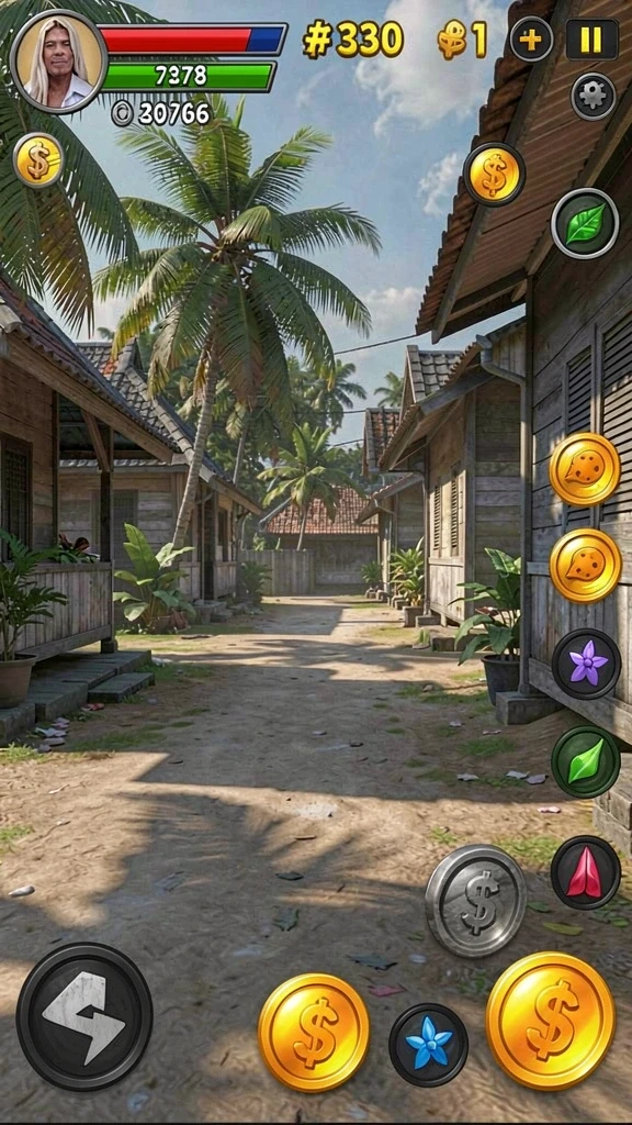 Screenshot memperlihatkan variasi tema slot yang tersedia.