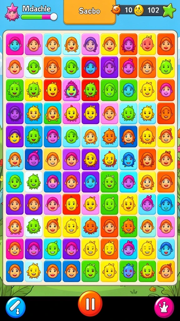 Tangkapan layar pertama menunjukkan aksi seru dalam game.