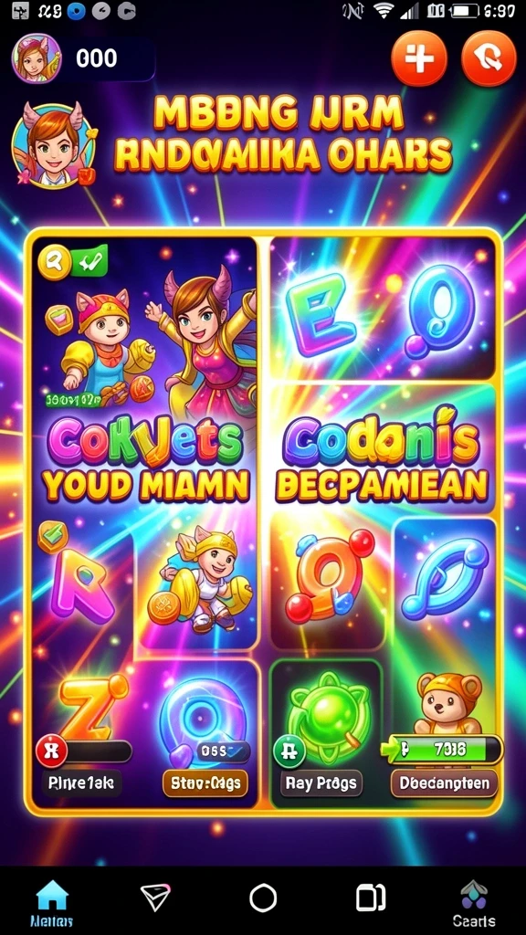 Screenshot 2: Fitur bonus putaran gratis yang menguntungkan.