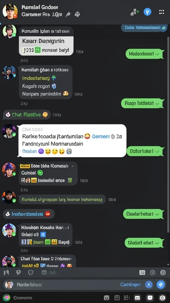 Tampilan antarmuka yang intuitif dan menarik.
