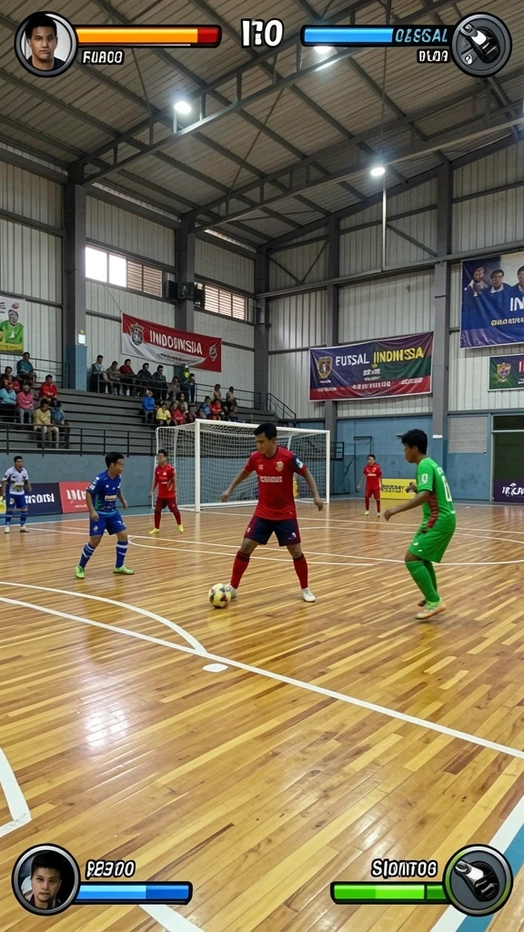 Fitur interaktif yang membuat permainan semakin seru.