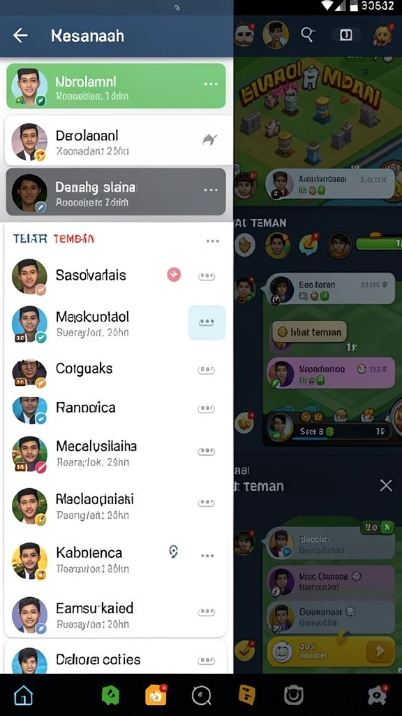 Tampilan antarmuka yang menarik dan mudah dinavigasi.