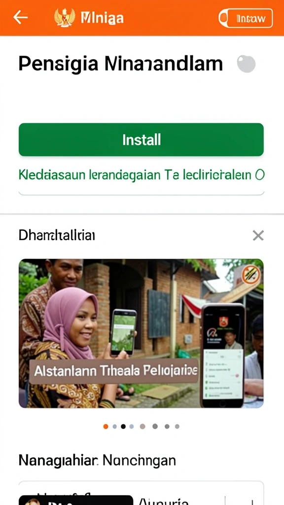 Tampilan antarmuka yang bersih dan intuitif.