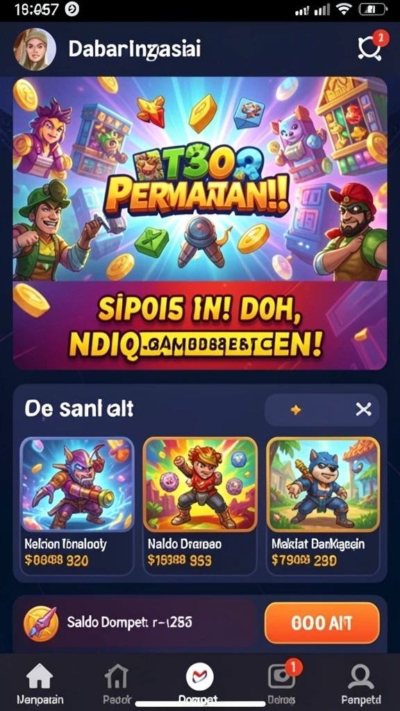 Tampilan awal NEKOTOTO yang menarik perhatian.