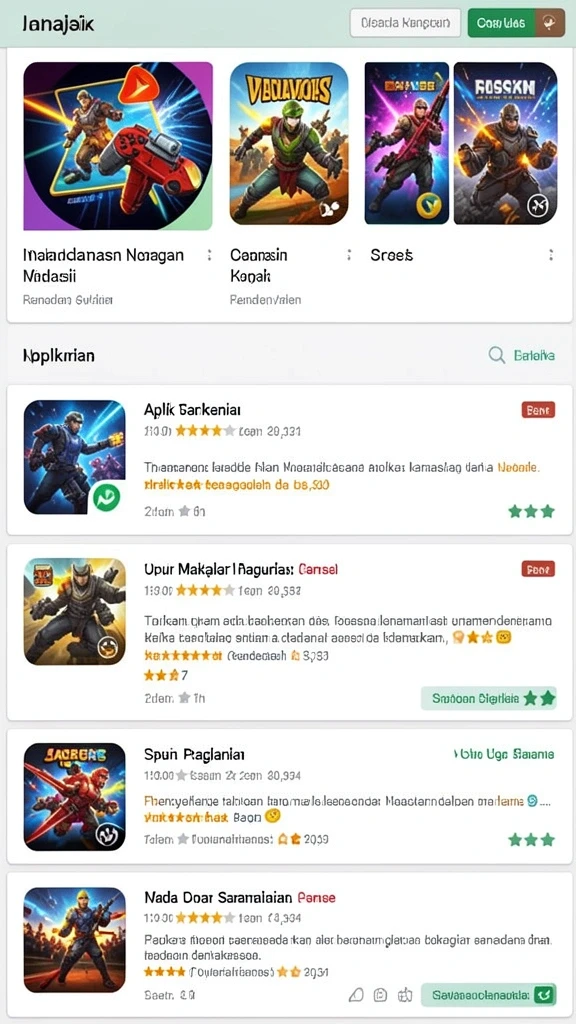 Antarmuka pengguna yang mudah dipahami.