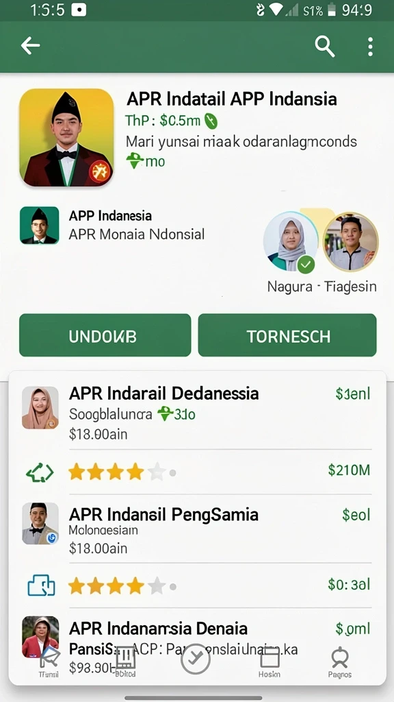 Karakter-karakter unik yang bisa dimainkan.