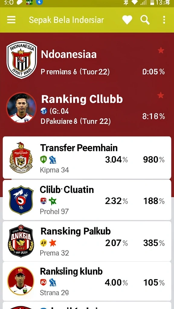 Antarmuka pengguna PESIAR88 yang menarik.