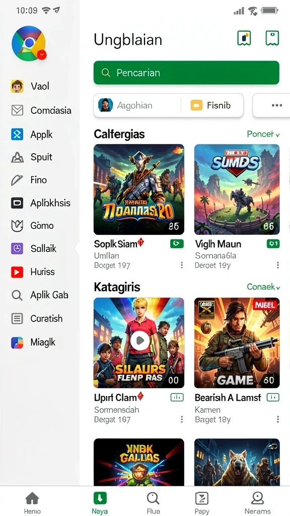 Gameplay yang seru dengan berbagai tantangan.
