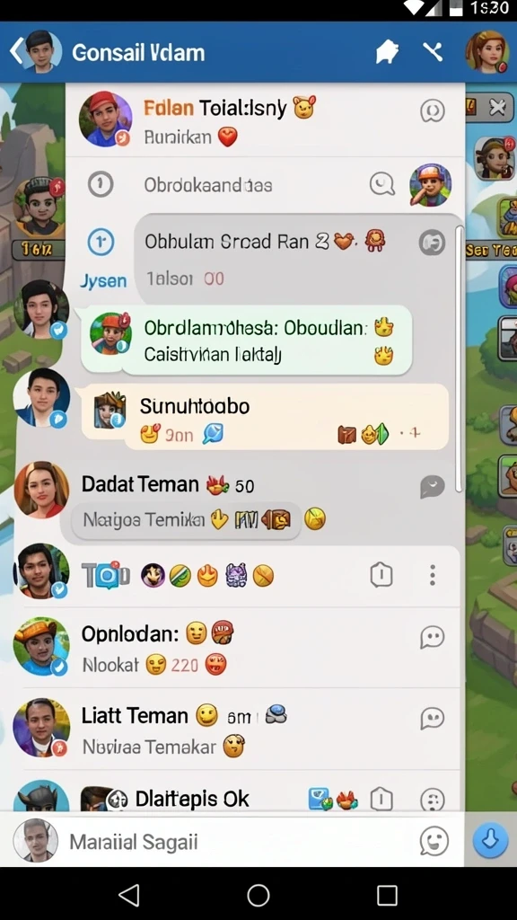 Gameplay menantang yang penuh strategi.