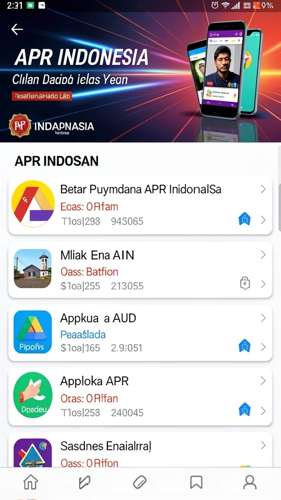 Menu karakter yang menunjukkan berbagai pilihan yang tersedia.