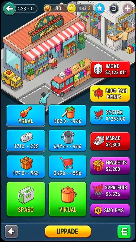 Tangkapan layar menunjukkan inti dari gameplay yang dinamis.