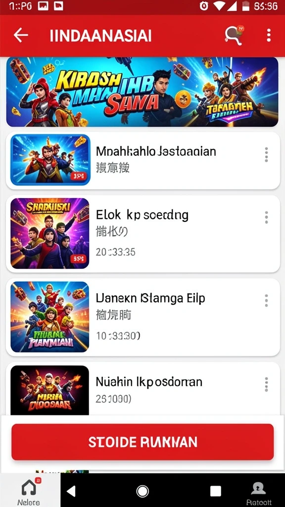 Pengguna berinteraksi dalam komunitas game yang aktif.