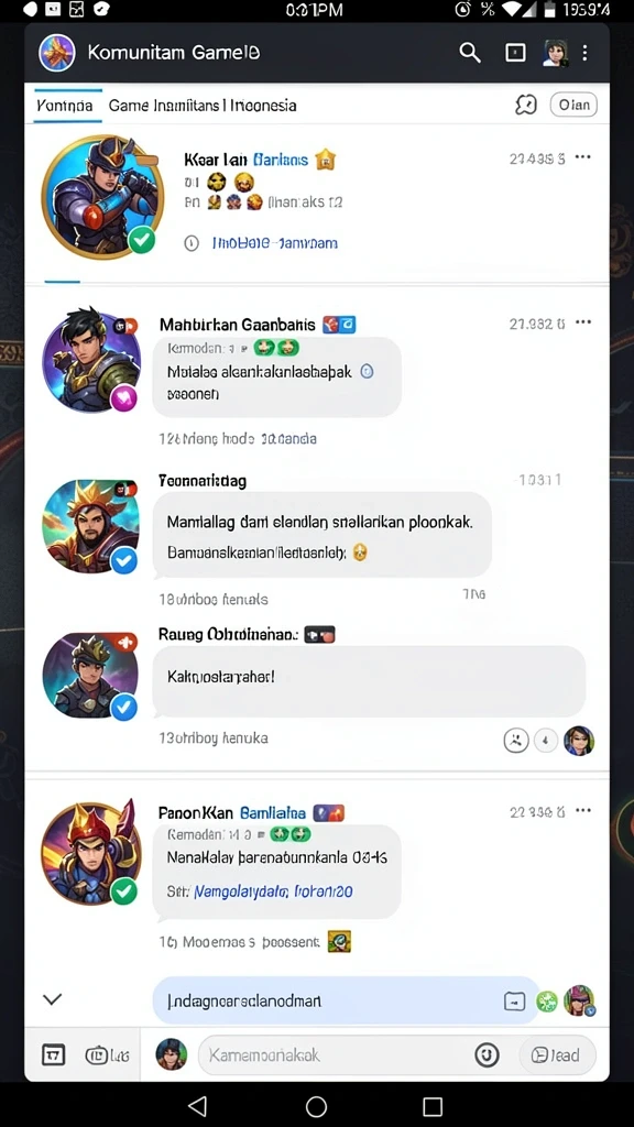 Tampilan antarmuka yang menarik dan modern.