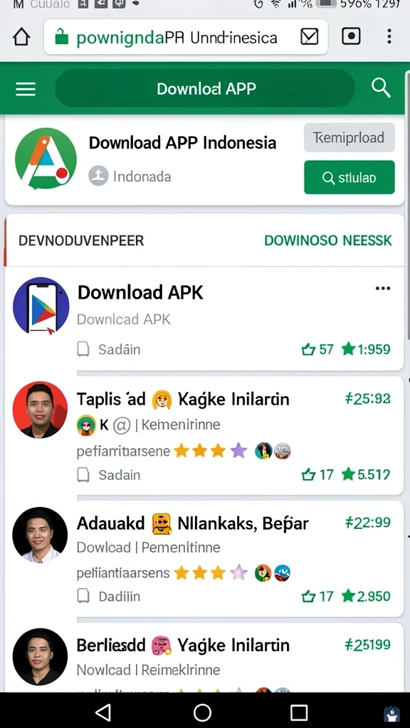 Screenshot menampilkan aksi seru berkendara vespa.