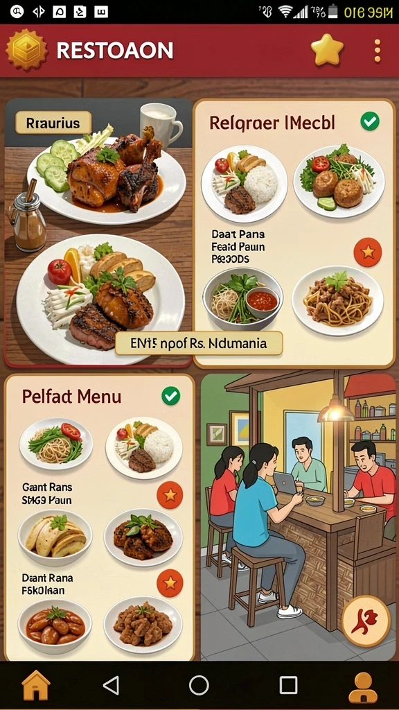 Screenshot menunjukkan antarmuka yang intuitif dan menarik.